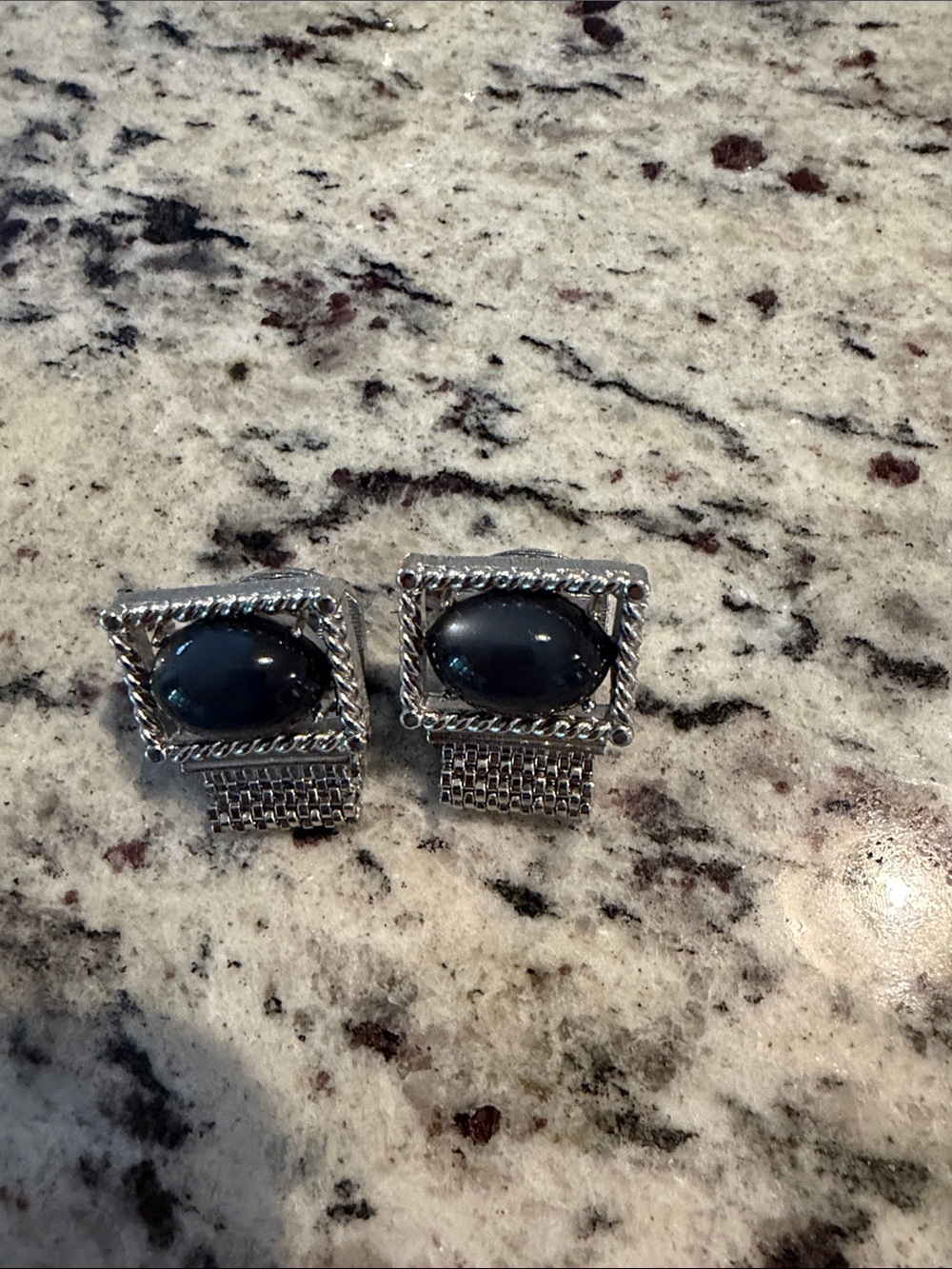Mixed Gold & Silver Cufflink Set - Picture 8 of 16